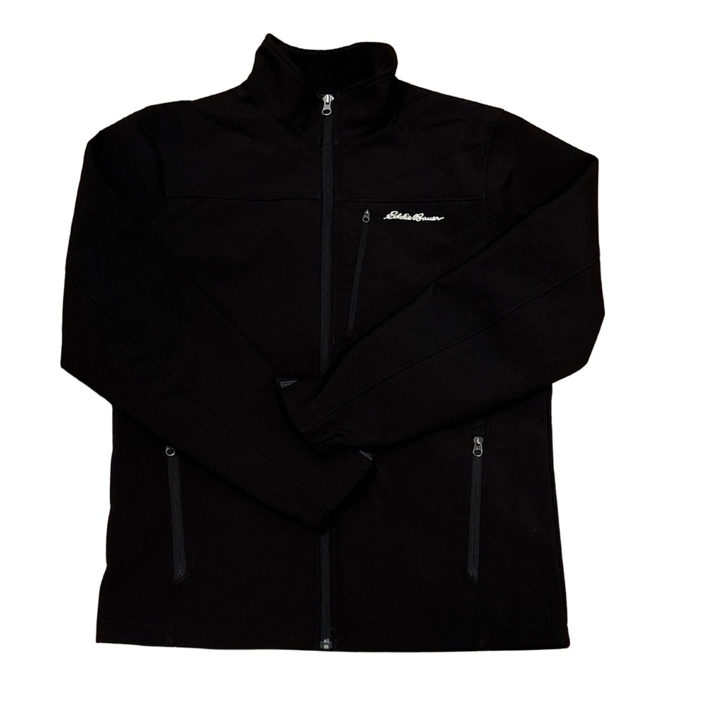 🖤 Eddie Bauer Men’s Soft Shell Jacket 🧥 Black | Size M | MSRP $129 🖤